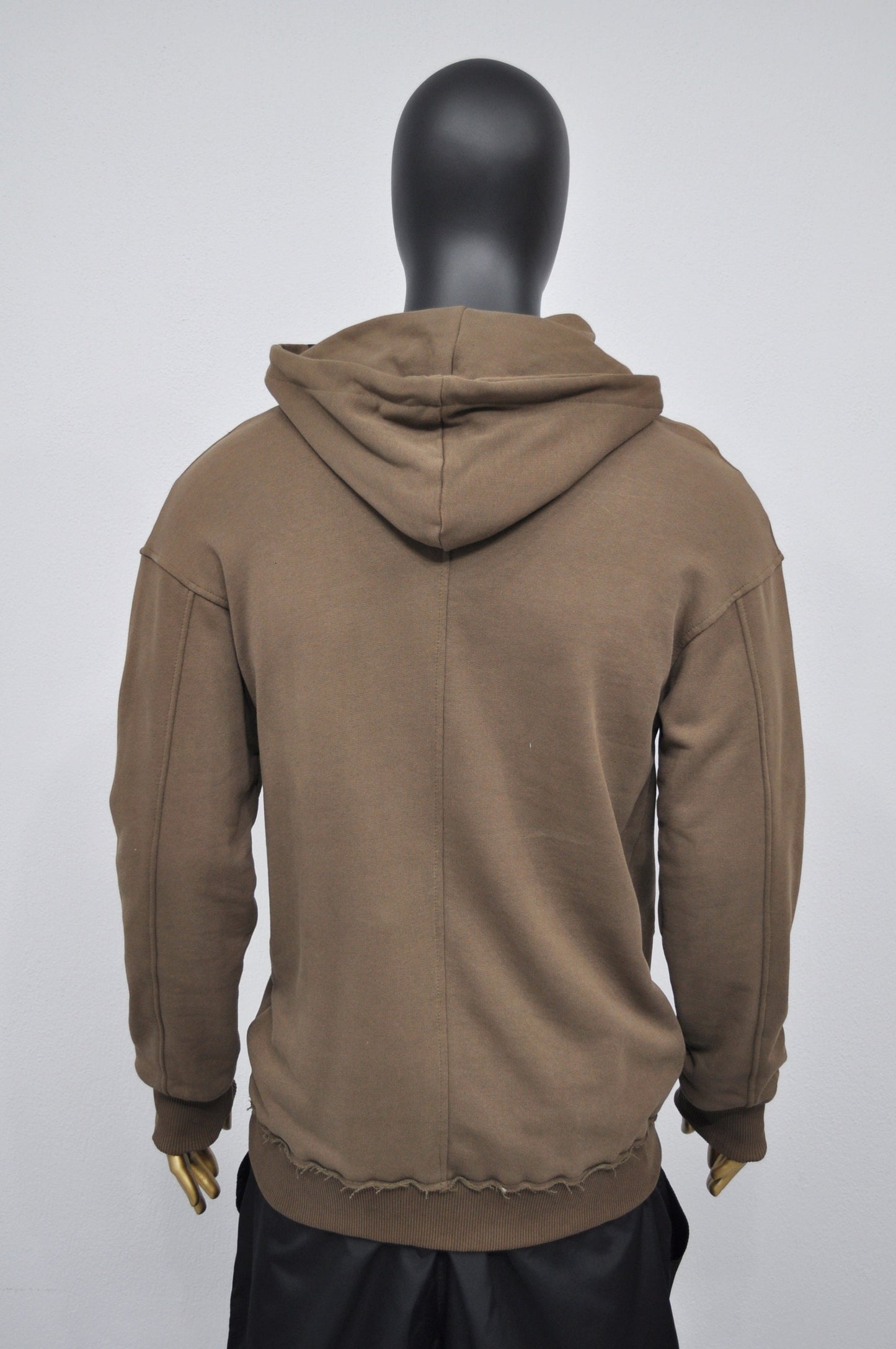 XS - 8XL Men's Oversized Boxyfit Cargo Raw Edges Hoodie / Essentials Streetwear Hoodie / Fleece Hoodie / Gothic Pullover - BB033