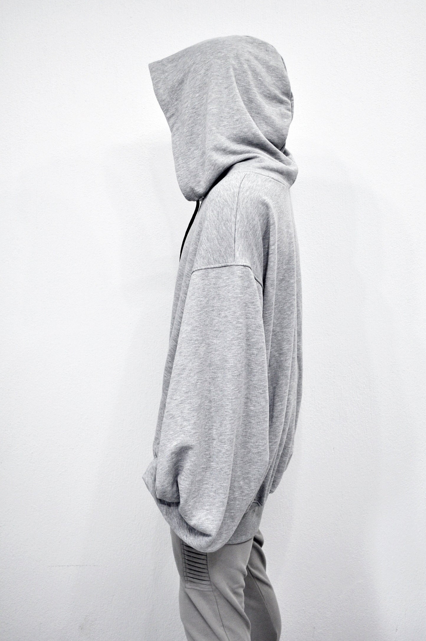 XS-8XL Mega Oversize Sleeve and Hood,Essentials Long Sleeve Hoodie,Goth Pullover,Asymmetric Punk Cosplay, Futuristic- Post Apocalyptic-BB129