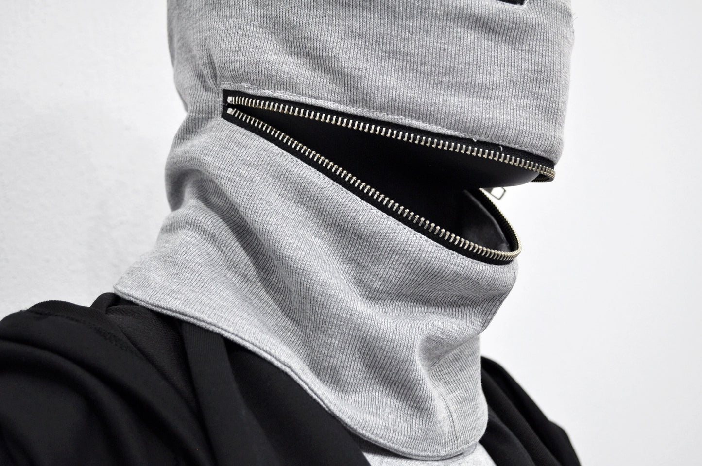 Zipper Balaclava , Breathable head mask Hamas balaclava