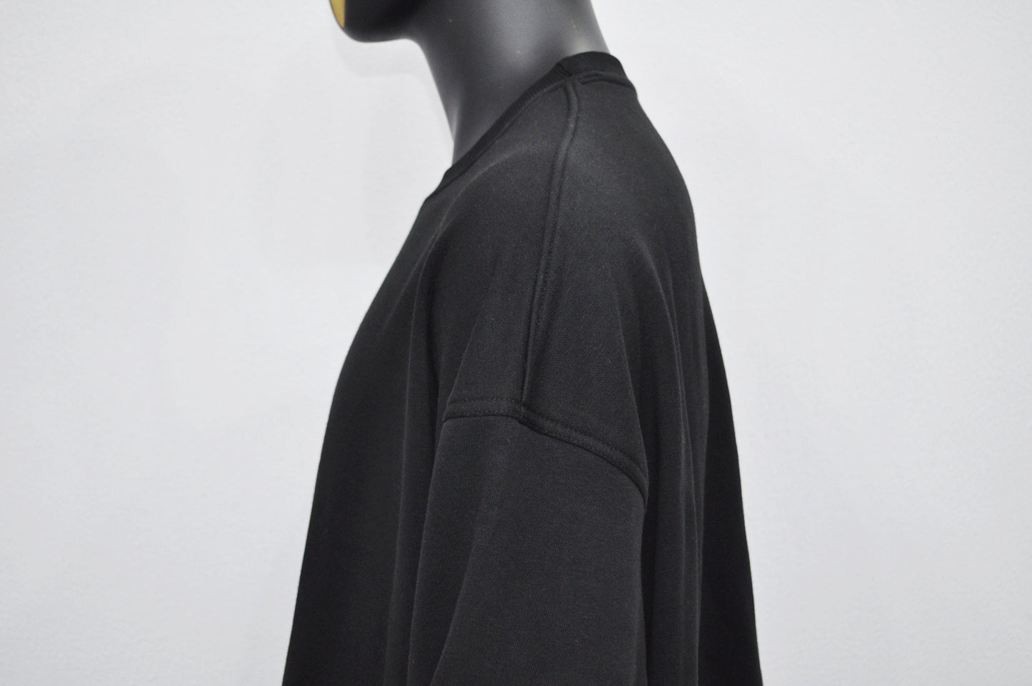 XS-8XL Crew Neck Extra Long Mega Oversize Pullover, Essentials Long Sleeve Sweatshirt Tunic,Goth, Asymmetric Hem Loose Cozy Top- BB172