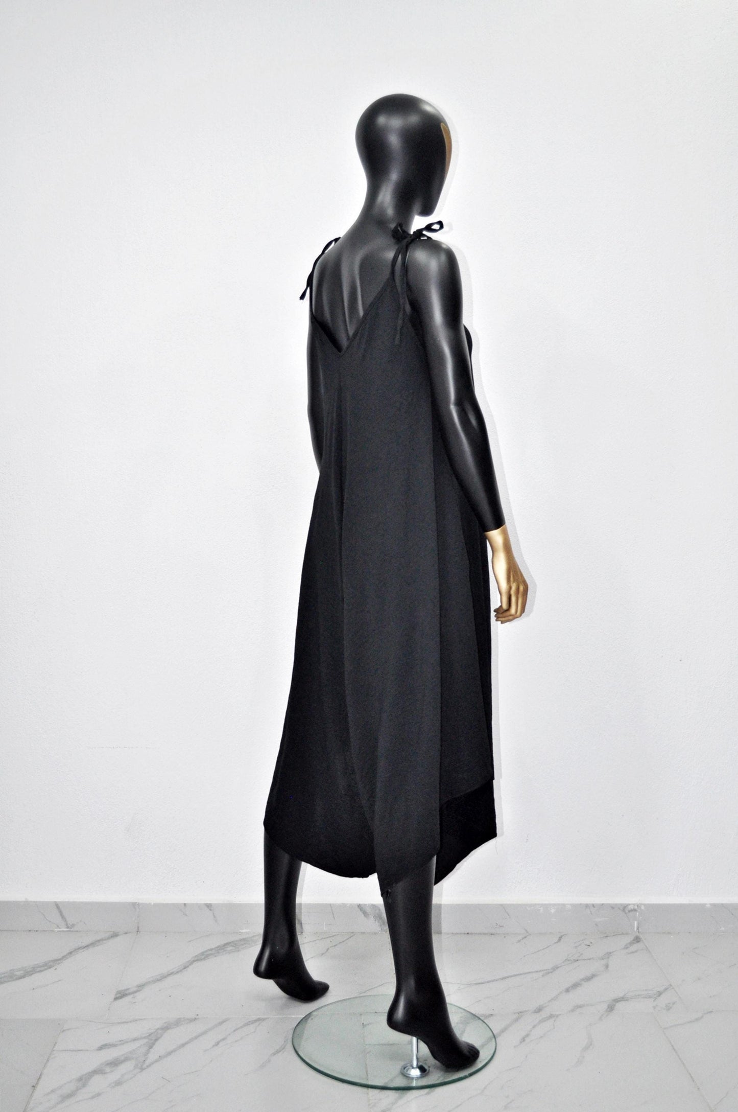 XS - 8XL Yoga Jumpsuit, Loose Overall, Boho Spaghetti Strap Deep V Neck Capri Length Jumpsuit - Harem Wide Leg Kundalini Jumpsuit -BB650
