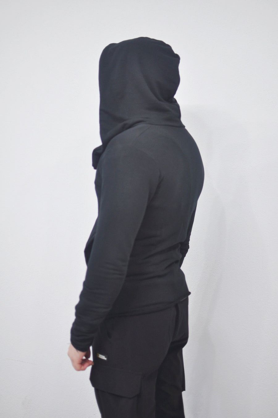 XS - 8XL Men's Asymmetric Zip up Hooded Terry Cotton Cyberpunk Hoodie / Jacket Top T-Shirt Hoodie / Fleece Hoodie / Gothic Hoodie- BB080