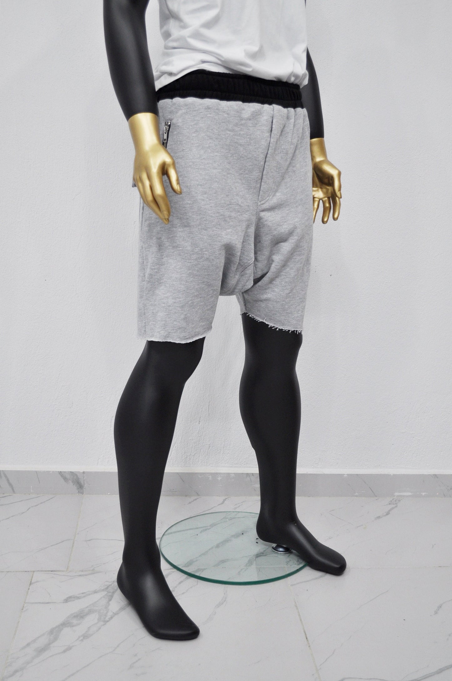 Men's Low Crotch Cargo Shorts