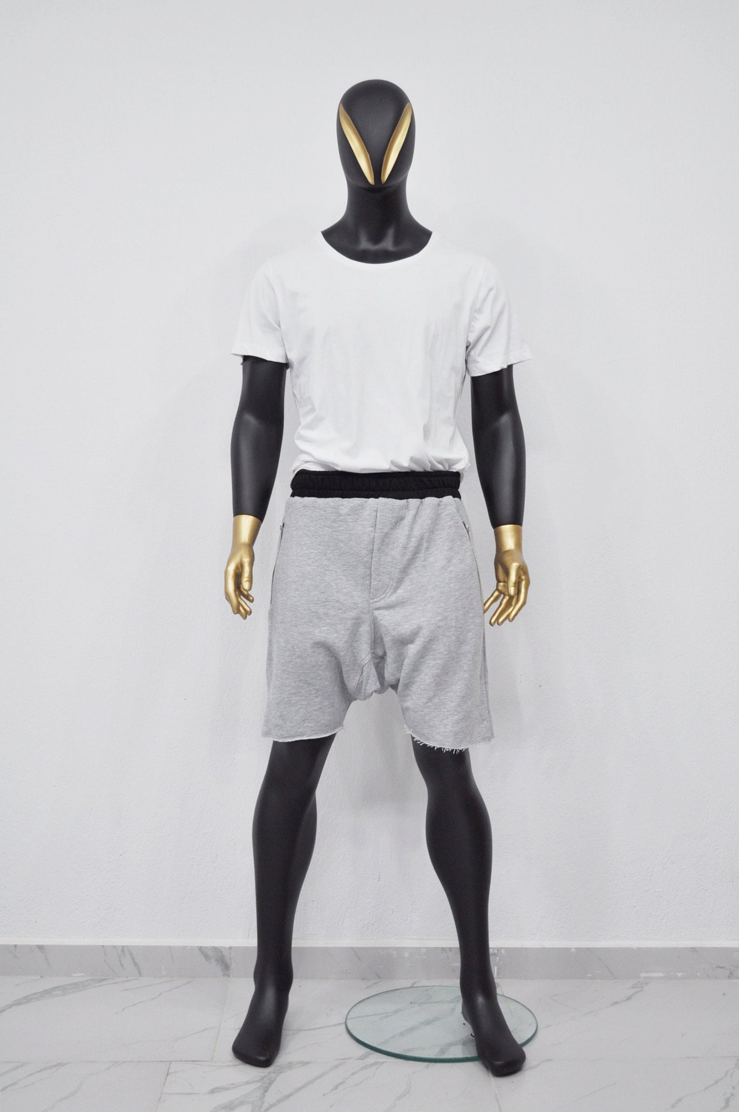 Men's Low Crotch Cargo Shorts