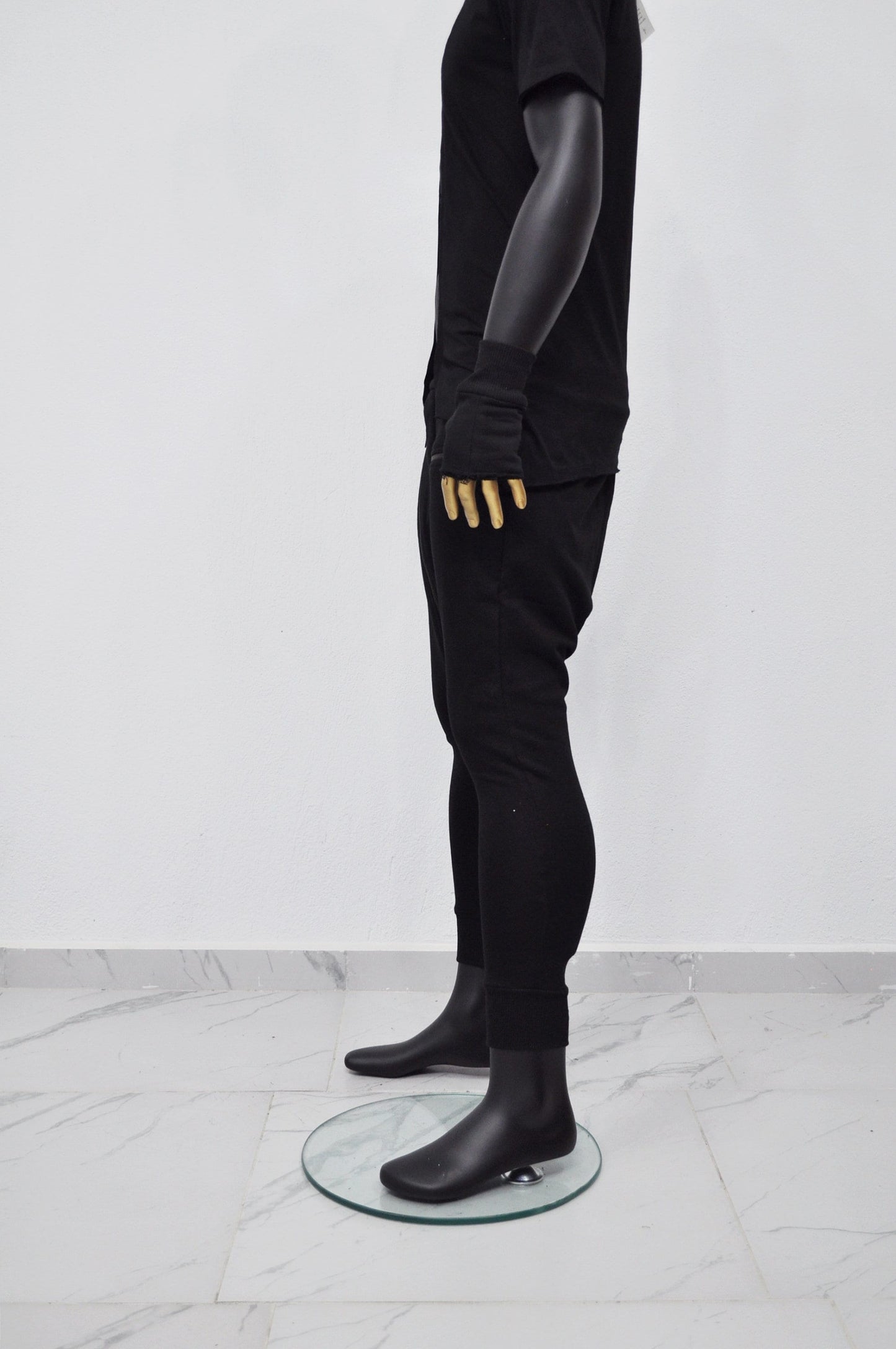 XS - 8XL Men's Low Crotch Harem Jogger ,Relaxed Sweatpants,False Zippers ,Slim Fit, CyberpunkSteampunk,Gothic,Streetwear Futuristic- BB275