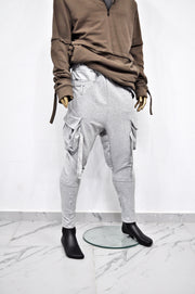 XS - 8XL Men's Drop Crotch Ninja Webbing Baggy Pant,Harem Jogger,Relaxed Sweatpants,Multi Strap Cargo,Slim Tappered,Hiphop,Streetwear-BB204