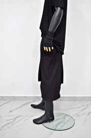 XS - 8XL High Street Wrap Pleated Skirt Kilt /Relaxed Fitted , Cyberpunk Steampunk,Gothic,Streetwear Futuristic Clothing - BB837