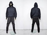 XS - 8XL Men's Drop Crotch Multi Twill Pocket Cargo Baggy Pant,Harem Jogger,Relaxed Sweatpants,Slim Fit Zip Tappered,Streetwear -BB226