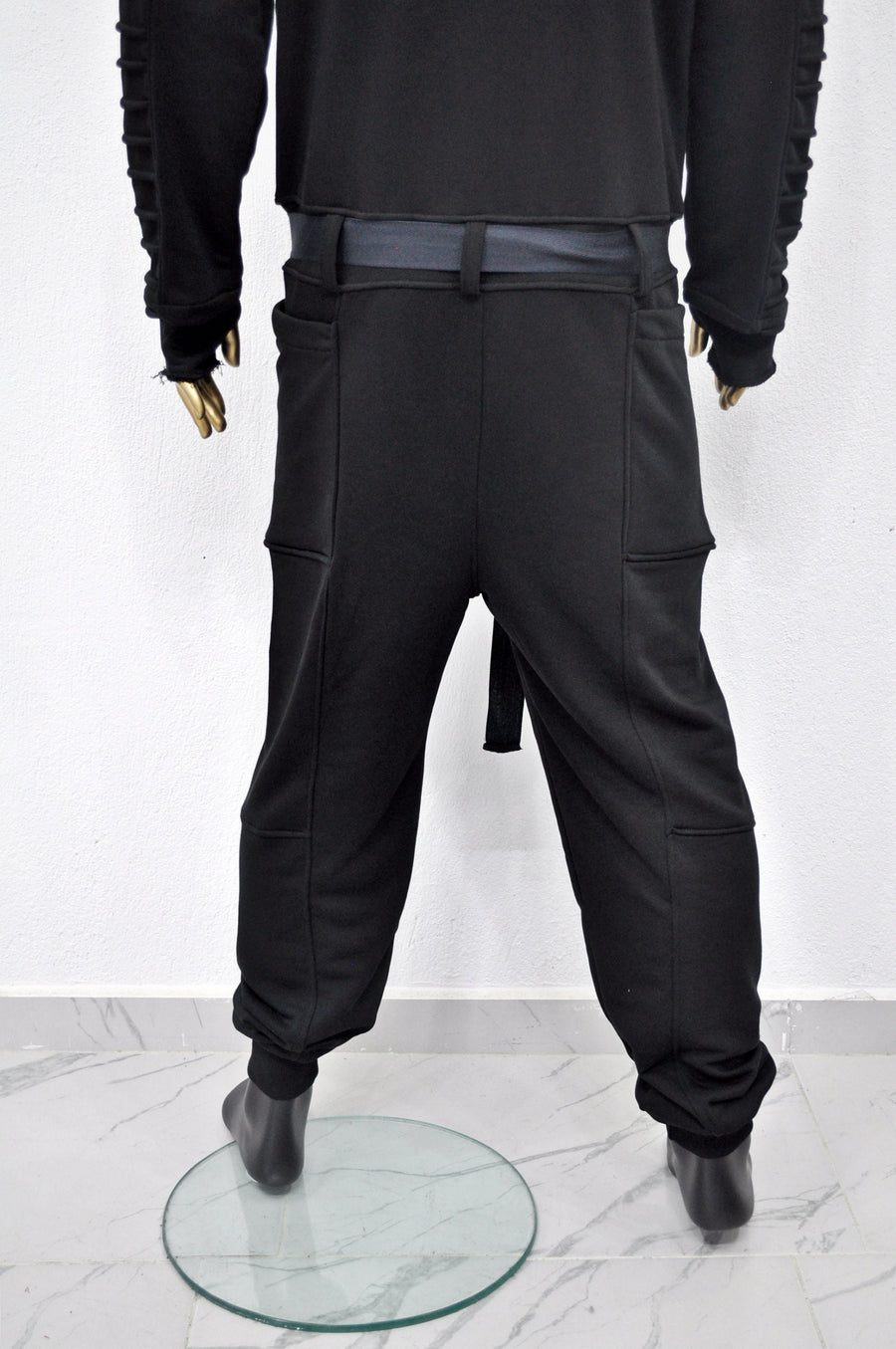 XS - 8XL Men's Black Overall Jumpsuit,Sci-fi Cosplay Flight Suit,Rave Regalo Moch,Cyberpunk/Futuristic Jacket,Gothic Hoodie/PLUS SIZE-BB0155