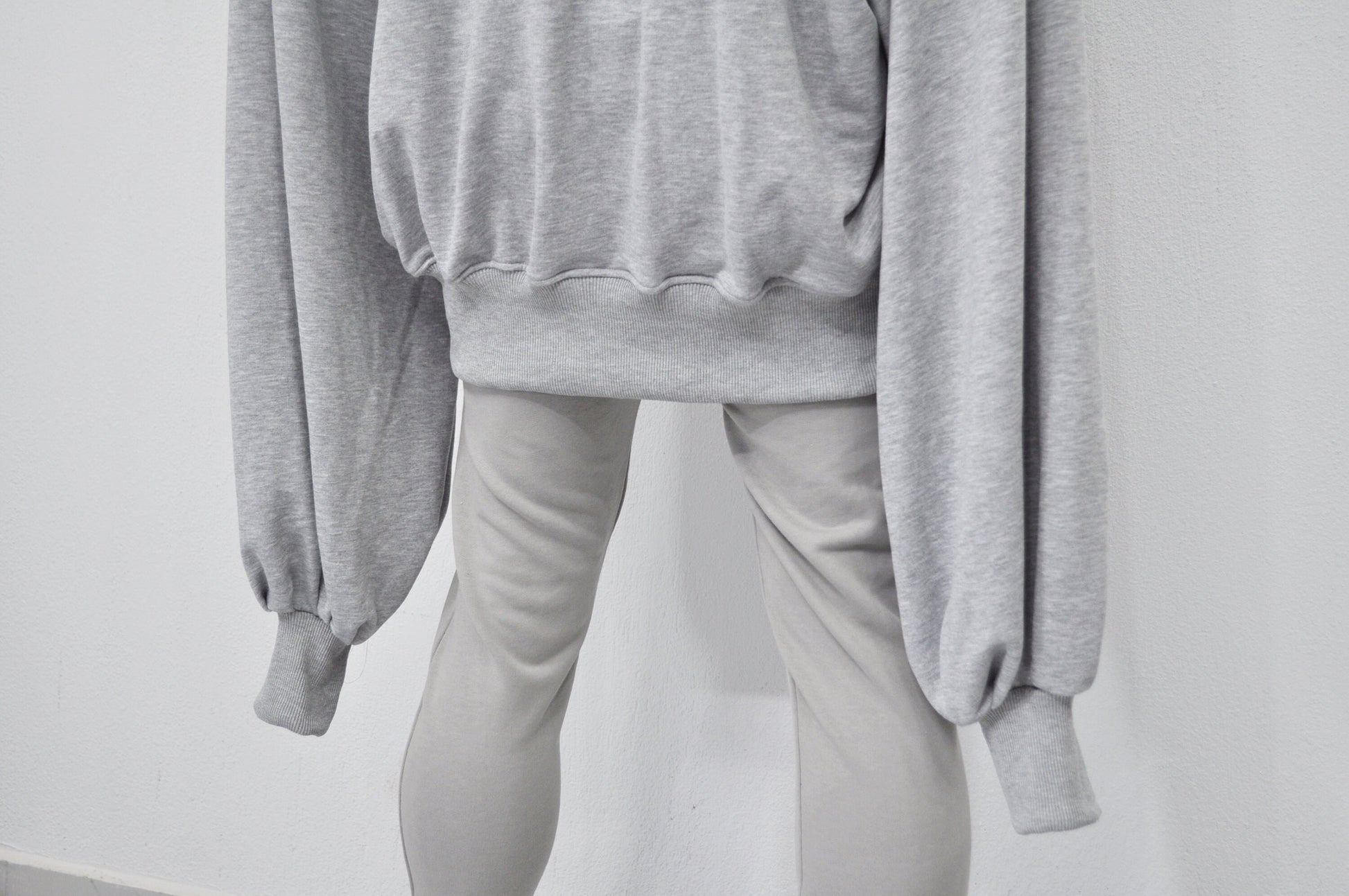 XS-8XL Mega Oversize Sleeve and Hood,Essentials Long Sleeve Hoodie,Goth Pullover,Asymmetric Punk Cosplay, Futuristic- Post Apocalyptic-BB129