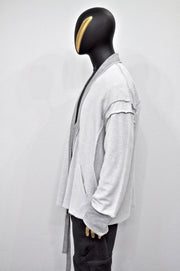 XS-8XL Reversed Jacket Distressed Oversize, Kimono Look, Tie-up, Ninja Assassin Jacket,Steampunk Gothic-Post Apocalyptic Dystopian-BB0161