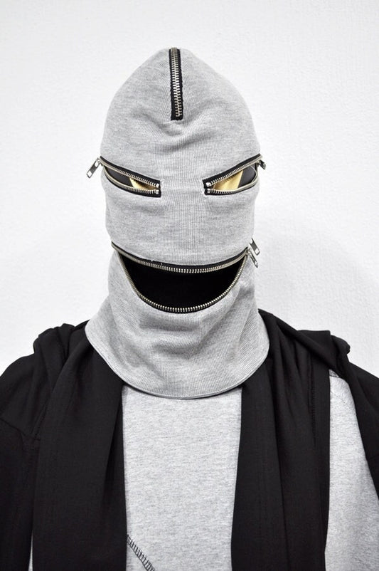 Zipper Balaclava , Breathable head mask Hamas balaclava