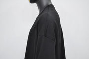 XS-8XL Crew Neck Extra Long Mega Oversize Pullover, Essentials Long Sleeve Sweatshirt Tunic,Goth, Asymmetric Hem Loose Cozy Top- BB172