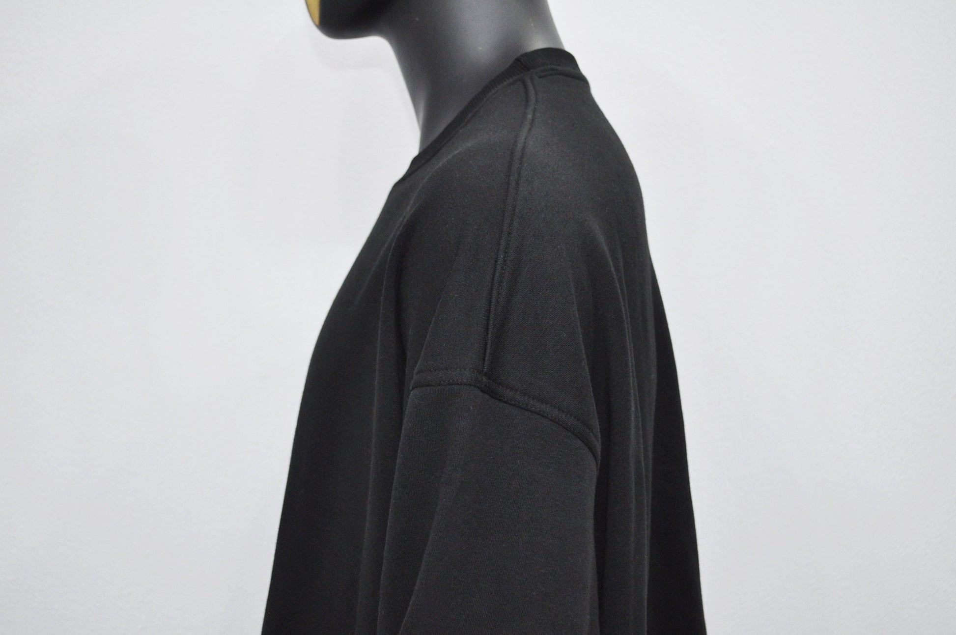 XS-8XL Crew Neck Extra Long Mega Oversize Pullover, Essentials Long Sleeve Sweatshirt Tunic,Goth, Asymmetric Hem Loose Cozy Top- BB172