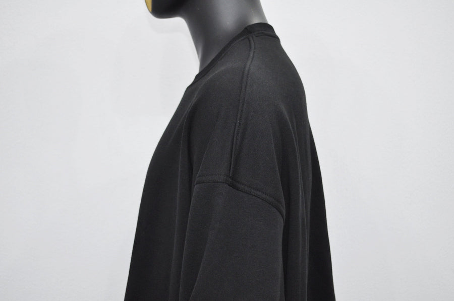 XS-8XL Crew Neck Extra Long Mega Oversize Pullover, Essentials Long Sleeve Sweatshirt Tunic,Goth, Asymmetric Hem Loose Cozy Top- BB172