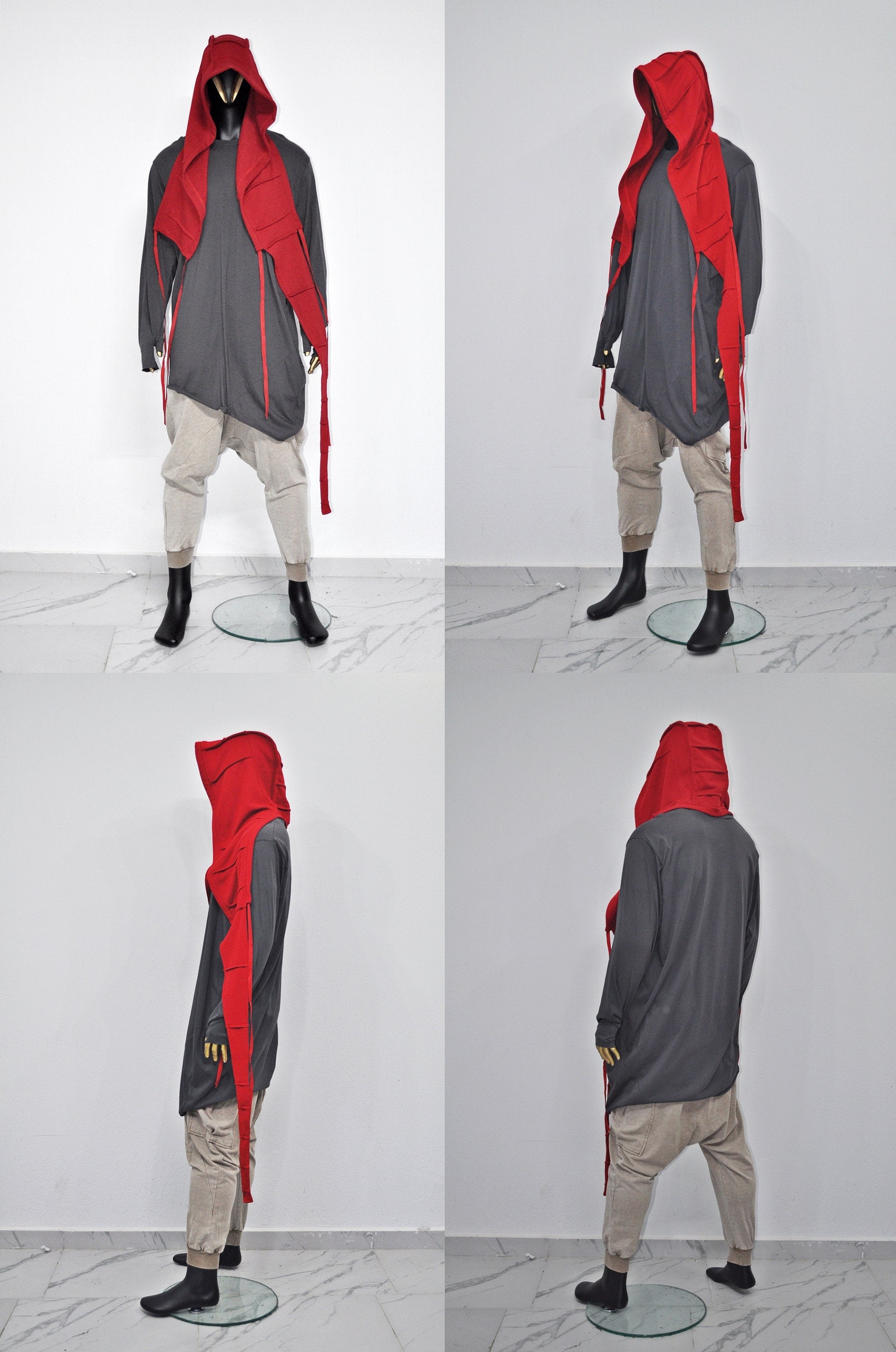 Adult Extra LONG Deconstructed Scarf