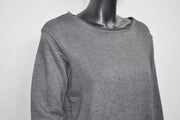 XS - 8XL Unisex Long Sleeve Shirt, Crop Oversized V-neckline, Wide Sexy Neck Draped Pullover Swatshirt, Off shoulder -BB168