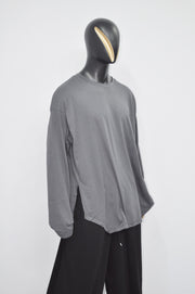 SHINOBI Men's Long-Sleeve Side Slit