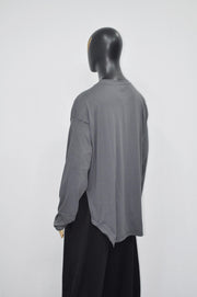SHINOBI Men's Long-Sleeve Side Slit