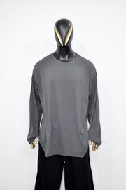 SHINOBI Men's Long-Sleeve Side Slit