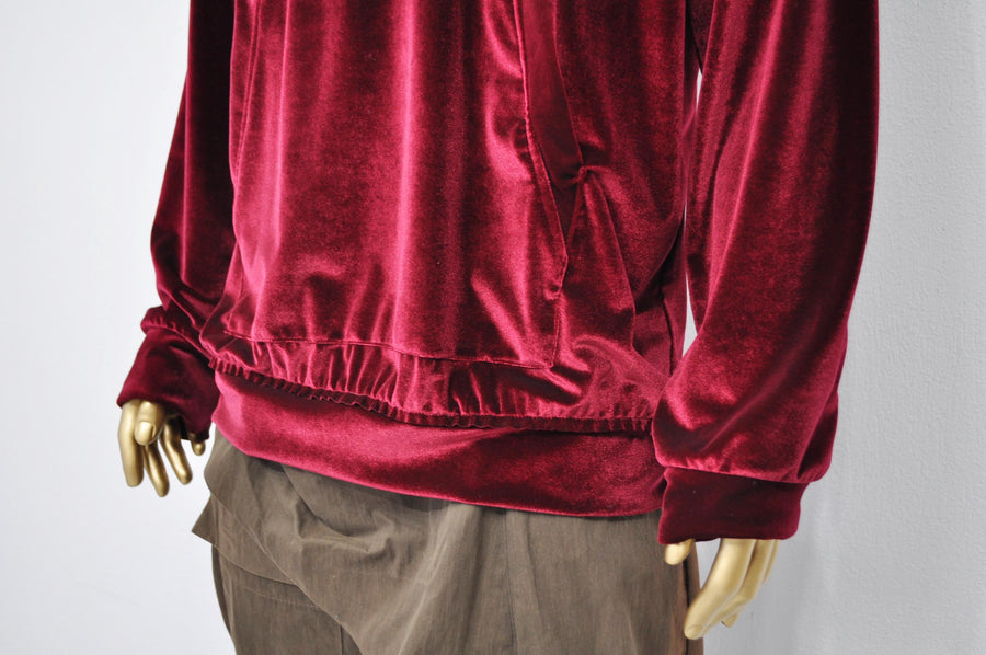 XS - 8XL Unisex Premium Quality Soft Velvet Oversize Boxyfit Sweatshirt, Raw Edges Crew Neck Pullover, Rear Back Stitch,Punk Cyber - BB032