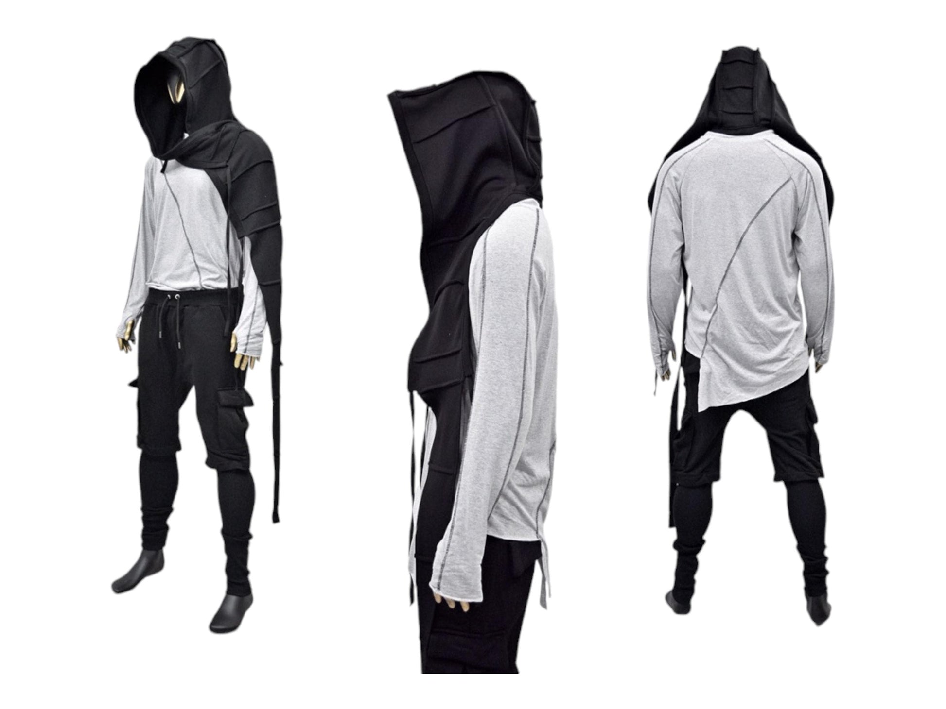 Adult Extra LONG Deconstructed Scarf