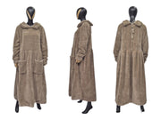Japanese Oversized Women Maxi Lenght Peter Pan Collar