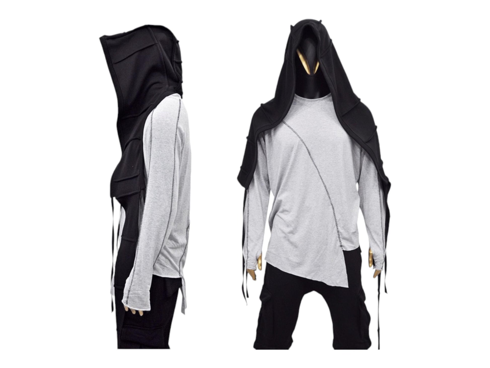Adult Extra LONG Deconstructed Scarf