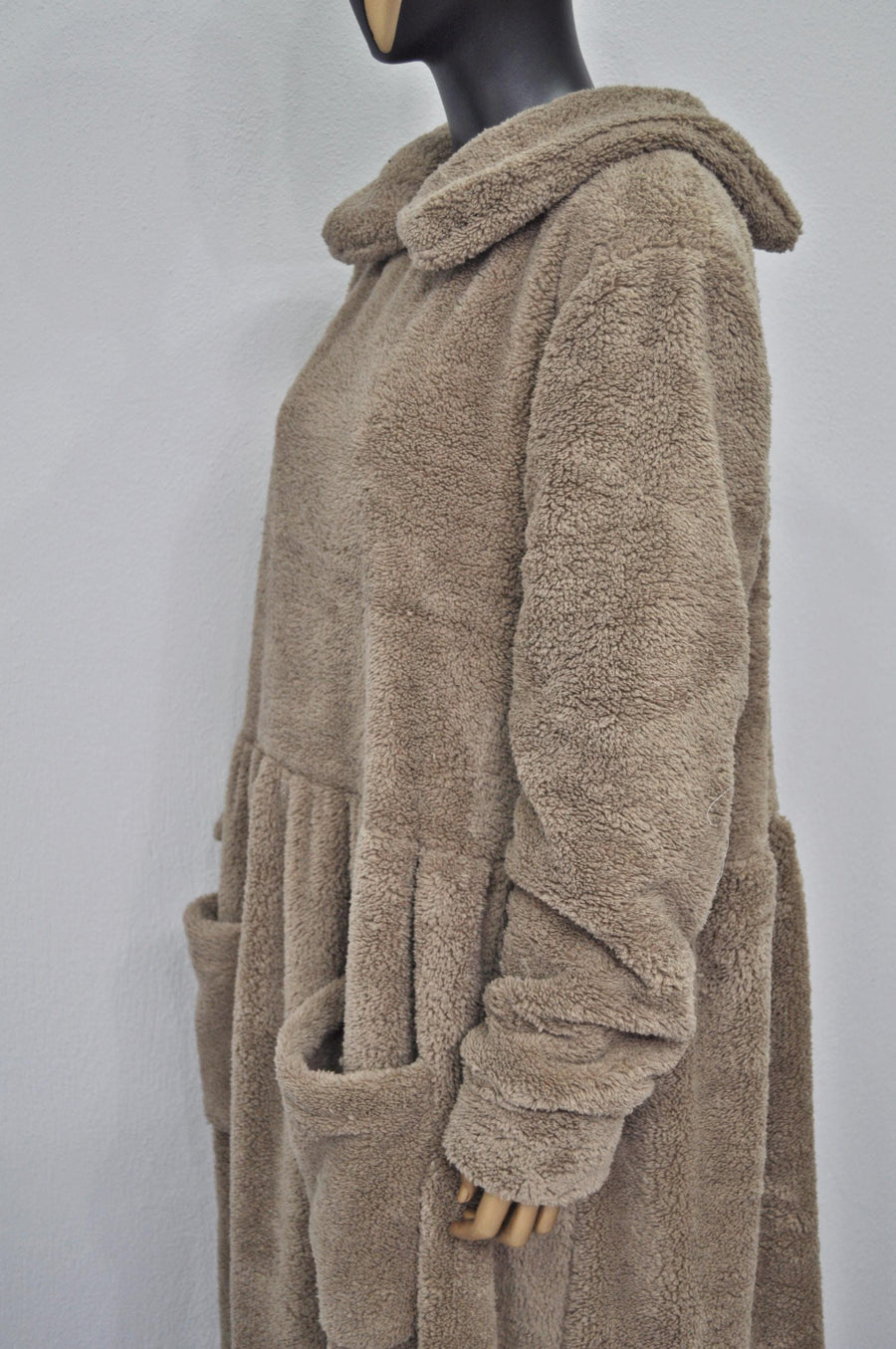 Japanese Oversized Women Maxi Length Peter Pan Collar